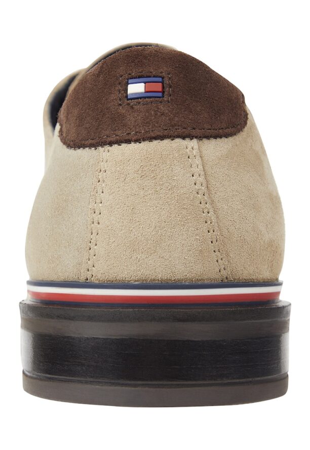 Велурени обувки Derby Tommy Hilfiger