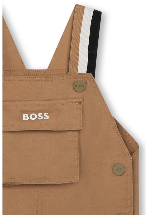 Гащеризон с джоб и квадратно деколте BOSS Kidswear