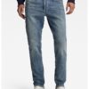 Дънки 3301 по тялото със захабен ефект G-Star RAW