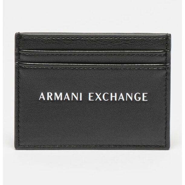 Калъф за карти с лого ARMANI EXCHANGE