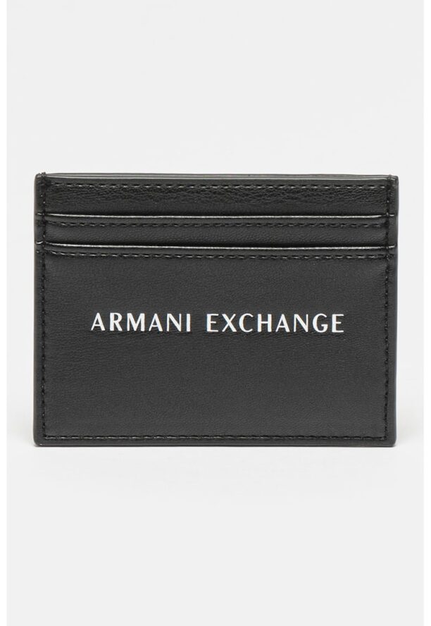 Калъф за карти с лого ARMANI EXCHANGE