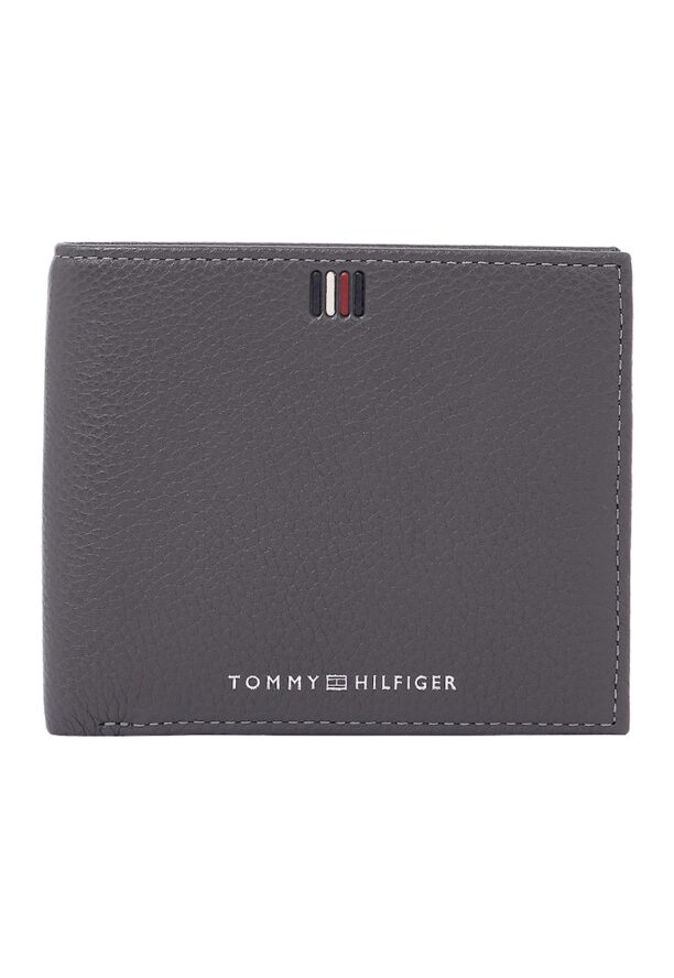 Кожен портфейл Central с отделение за монети Tommy Hilfiger