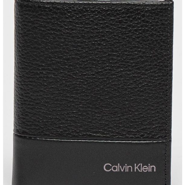 Кожен портфейл Subtle Mix с двуйно прегъване CALVIN KLEIN