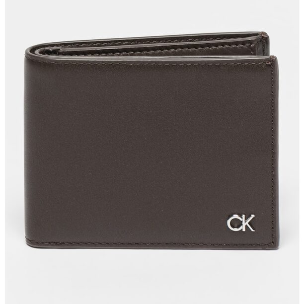 Кожен портфейл с двойно прегъване и защита RFID CALVIN KLEIN