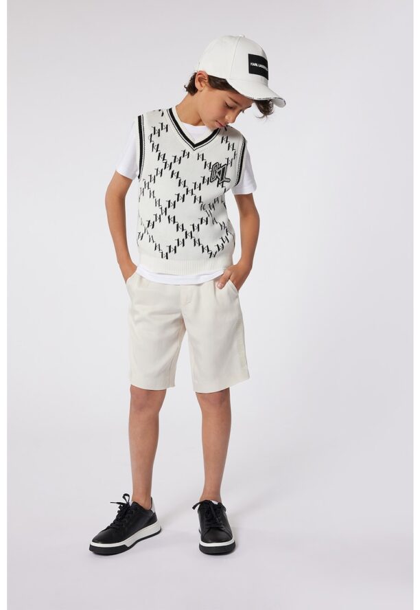 Кожени обувки KARL LAGERFELD KIDS