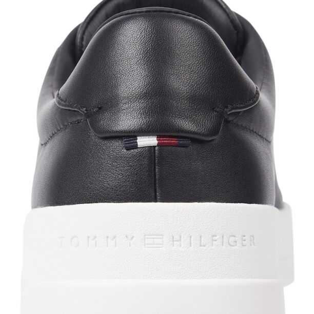 Кожени спортни обувки с овален връх Tommy Hilfiger