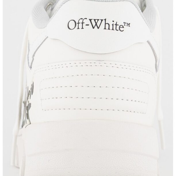 Кожени спортни обувки с принт и текстил OFF-WHITE