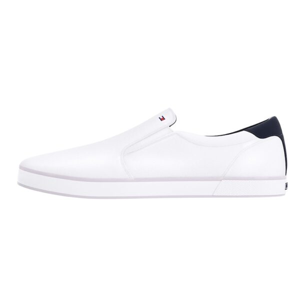 Маратонки  емблематични Slip On - бели Tommy Hilfiger