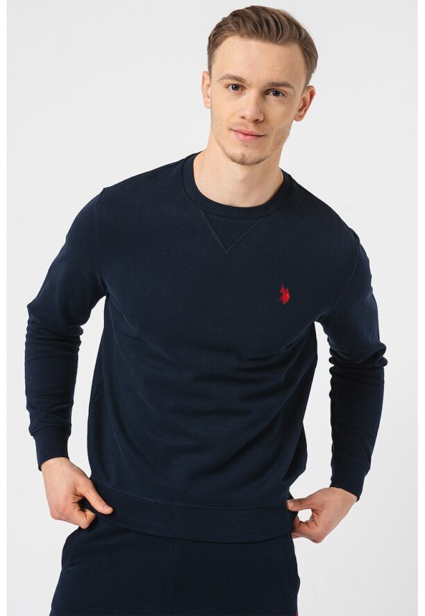 Памучен суитшърт с лого US Polo Assn