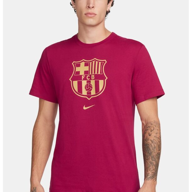 Памучна тениска F.C. Barcelona за футбол Nike