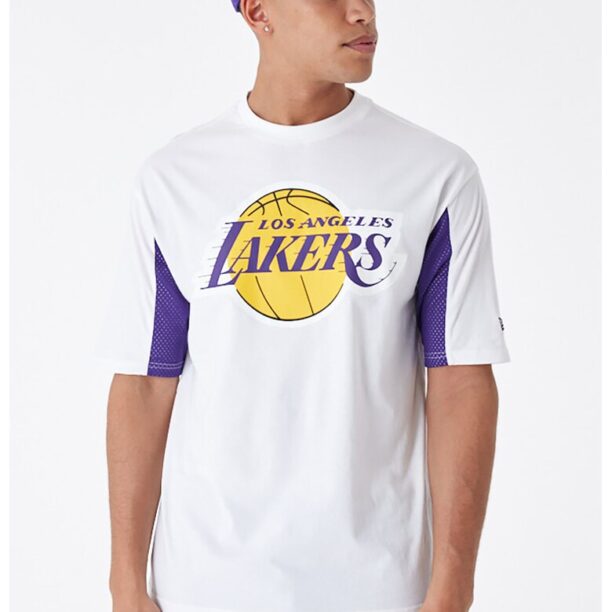 Памучна тениска LA Lakers с лого New Era