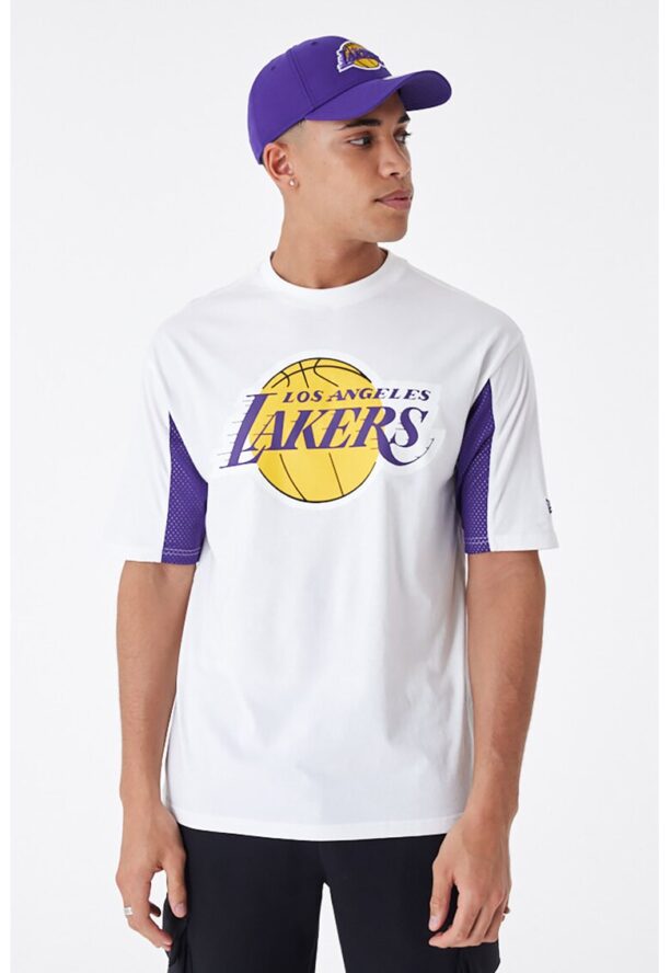 Памучна тениска LA Lakers с лого New Era