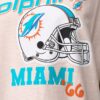 Памучна тениска Miami Dolphins с принт Recovered