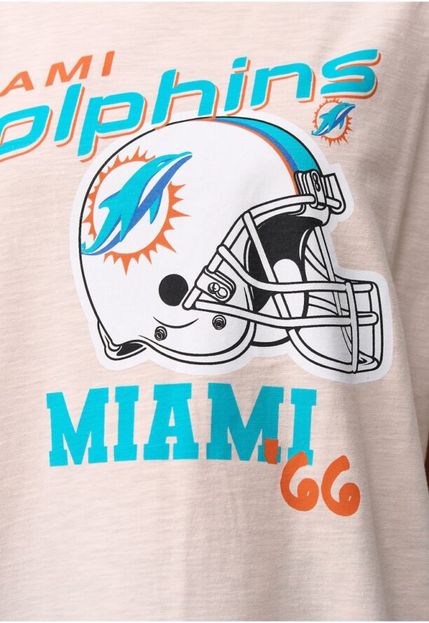 Памучна тениска Miami Dolphins с принт Recovered