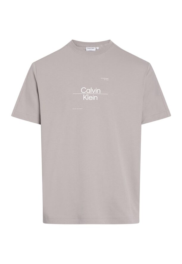 Памучна тениска с лого CALVIN KLEIN