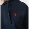 Памучно худи с джоб кенгуру US Polo Assn