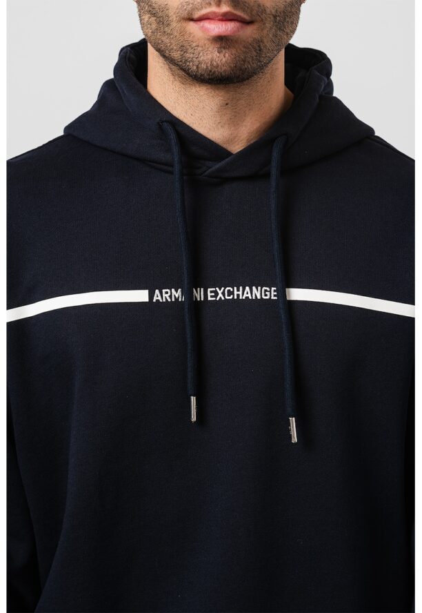 Памучно худи с лого ARMANI EXCHANGE