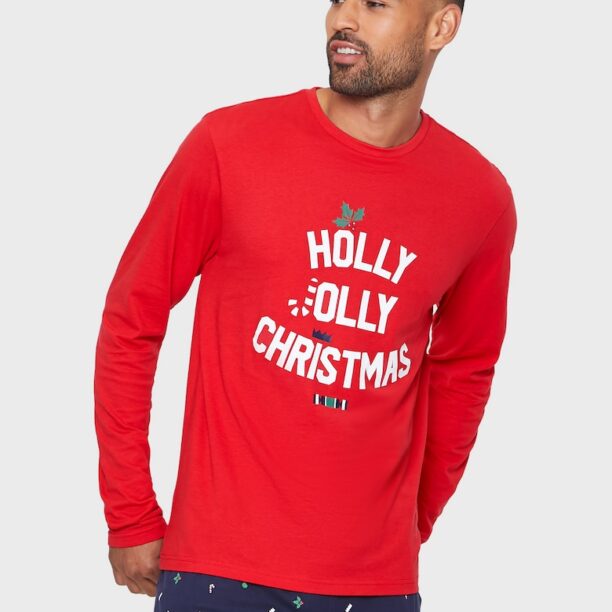 Пижама Holly Jolly с щампа Threadbare