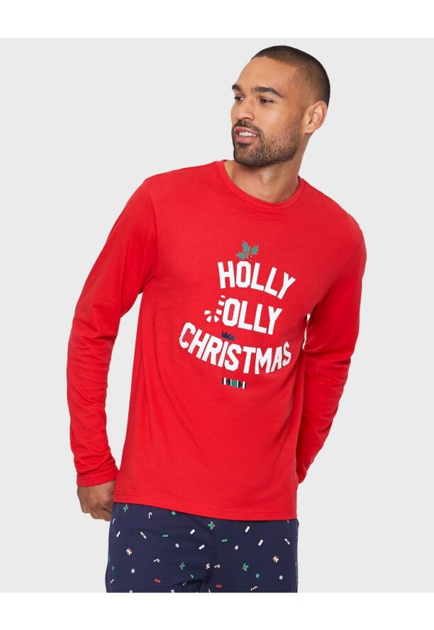 Пижама Holly Jolly с щампа Threadbare