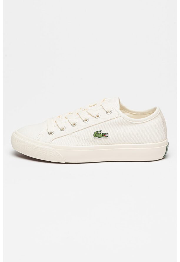 Платнени кецове с лого Lacoste