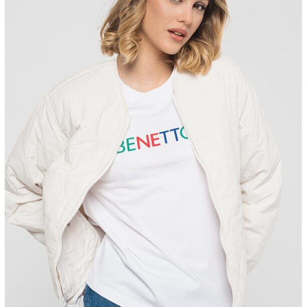 Подплатено яке с джобове встрани United Colors of Benetton