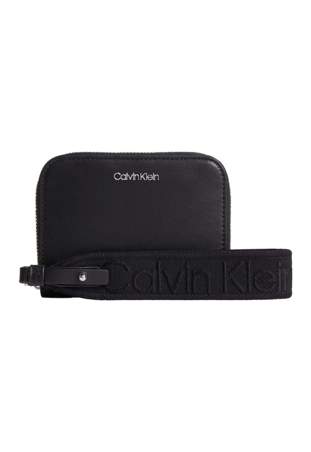 Портмоне от еко кожа с каишка за китката CALVIN KLEIN