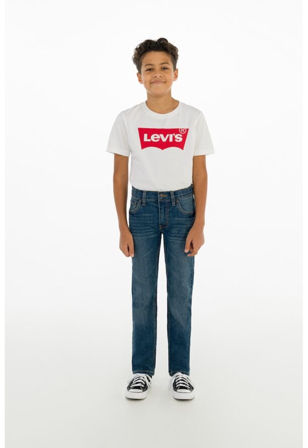 Прави дънки със захабен ефект Levis