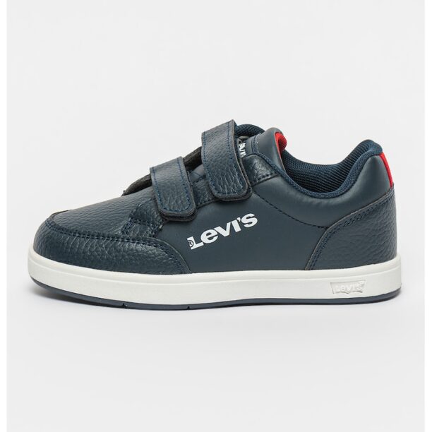 Спортни обувки New Denver от еко кожа с лого и велкро Levis Kids