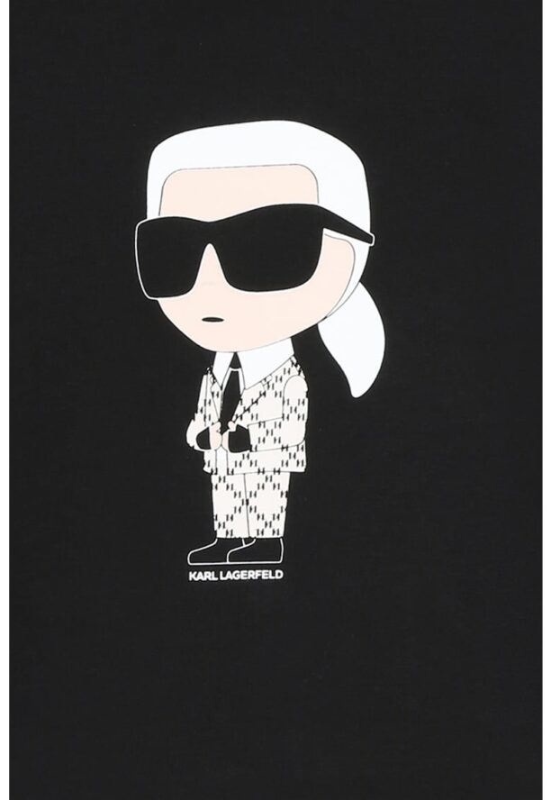 Суитшърт с лого KARL LAGERFELD KIDS