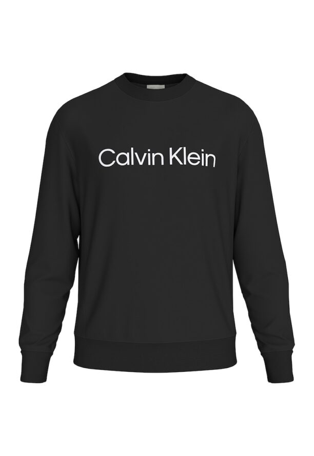 Суитшърт с овално деколте и лого CALVIN KLEIN