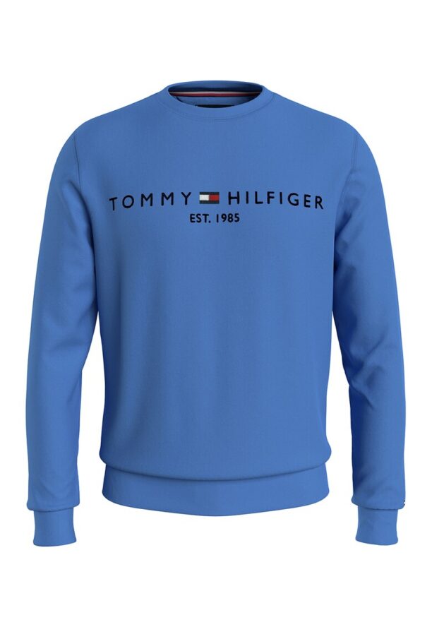 Суитшърт с органичен памук и лого Tommy Hilfiger