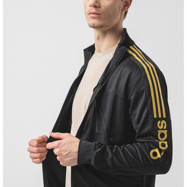 Суитшърт с цип и лого adidas Sportswear