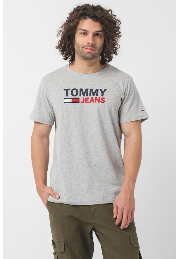 Тениска от органичен памук с лого Tommy Jeans