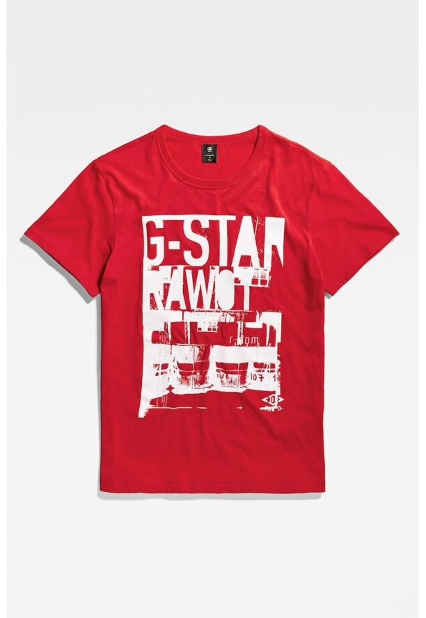 Тениска от памук Graphic STM 2 G-Star RAW