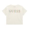 Тениска с бляскаво лого GUESS JEANS