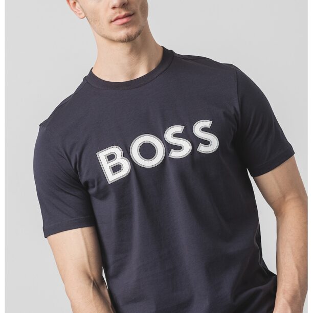 Тениска с лога BOSS