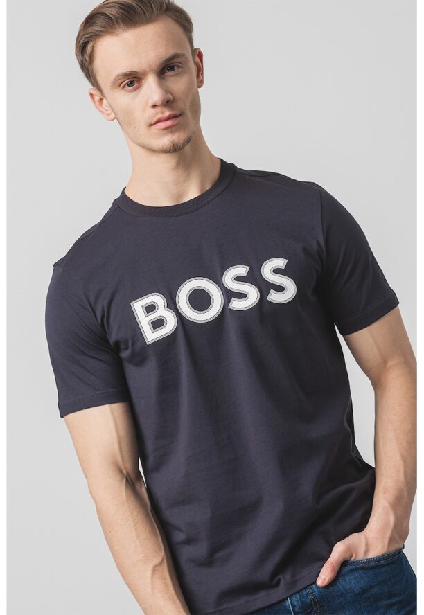 Тениска с лога BOSS