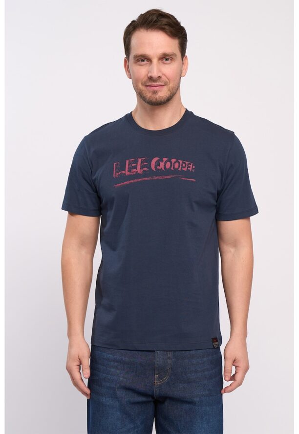 Тениска с лого Lee Cooper