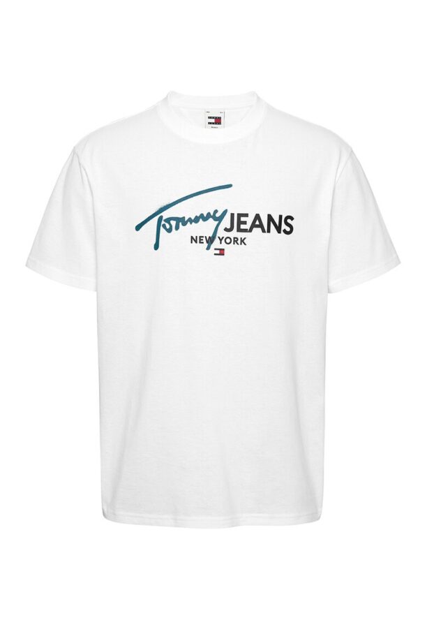 Памучена тениска с лого Tommy Jeans