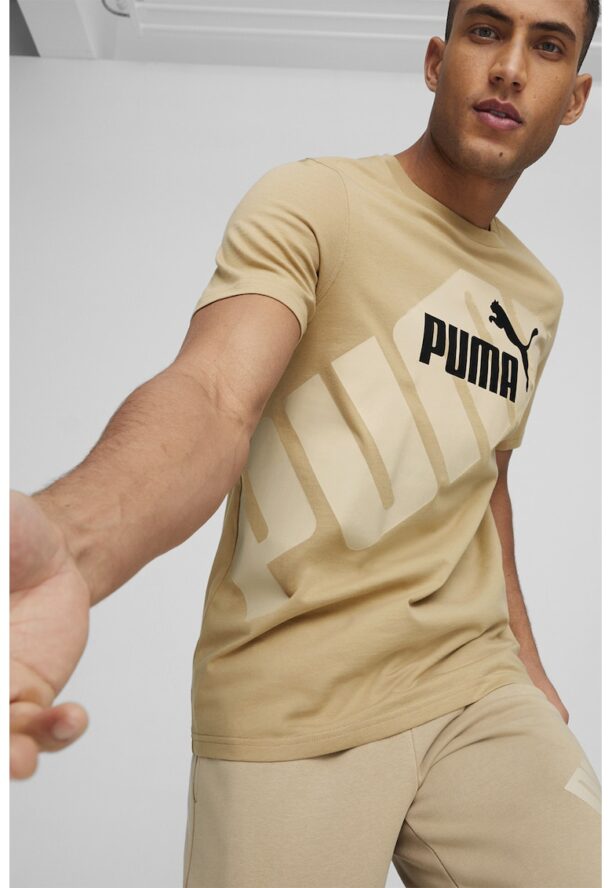 Тениска с лого и стандартна кройка Puma