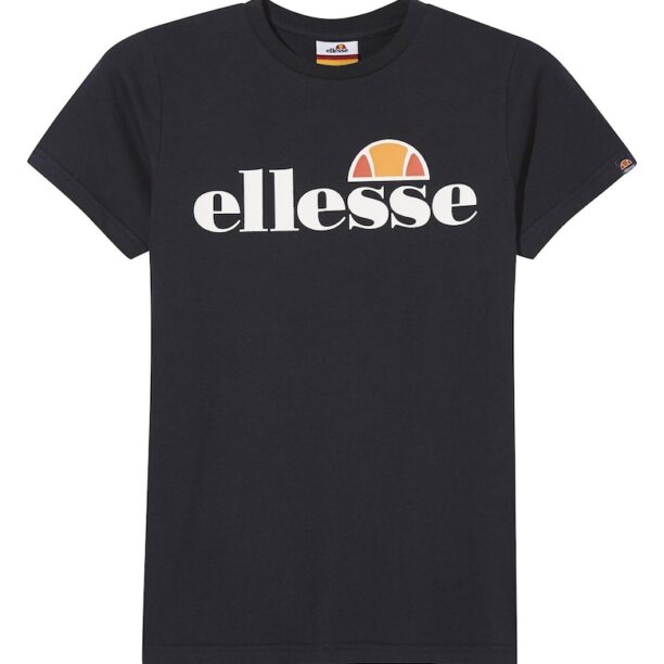 Тениска с овално деколте и лого ELLESSE