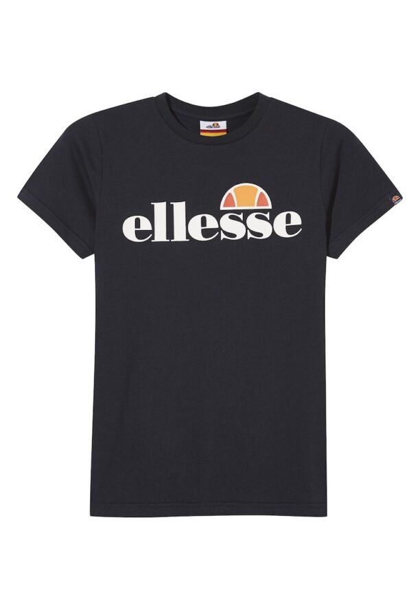 Тениска с овално деколте и лого ELLESSE