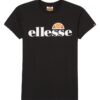 Тениска с овално деколте и лого ELLESSE