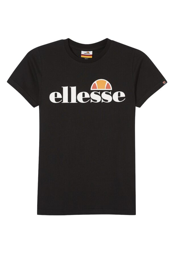 Тениска с овално деколте и лого ELLESSE