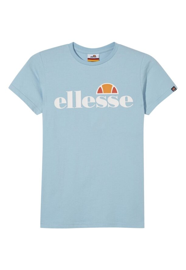 Тениска с овално деколте и лого ELLESSE