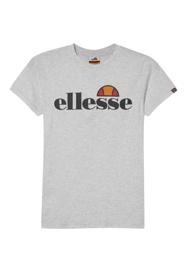 Тениска с овално деколте и лого ELLESSE