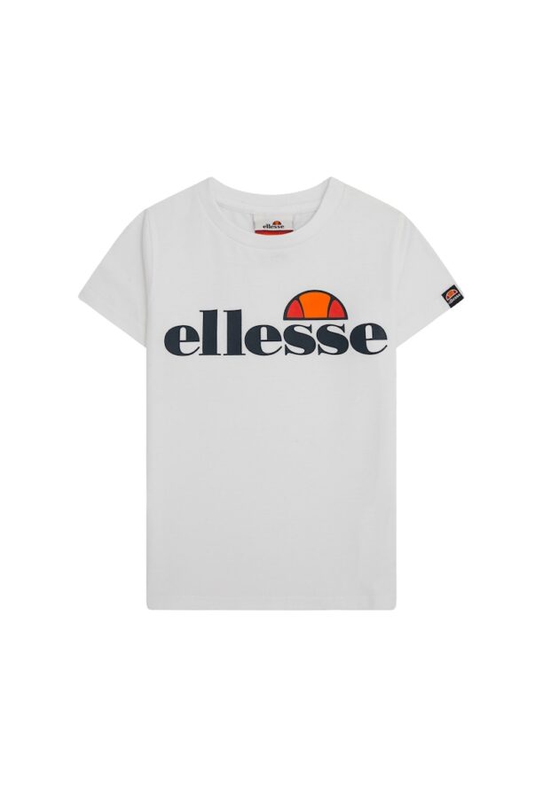 Тениска с овално деколте и лого ELLESSE