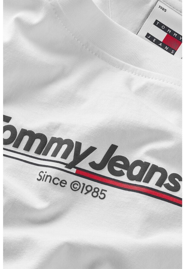 Тениска с органичен памук с лого Tommy Jeans