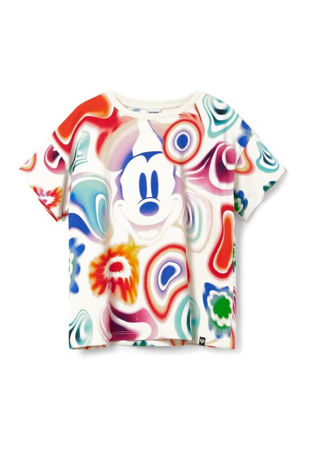 Тениска с шарка Cartoon DESIGUAL