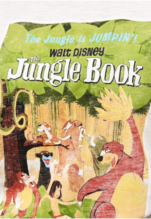 Тениска с щампа The Jungle Book Vintage Poster 3985 Recovered